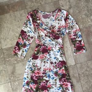 Floral Maternity Dress